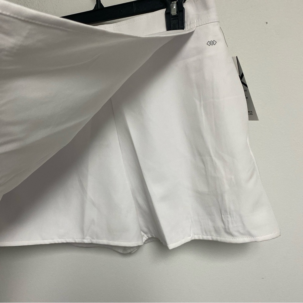 Leg3nd Women’s White Skort Size Large 2 in 1 - Picture 2 of 6